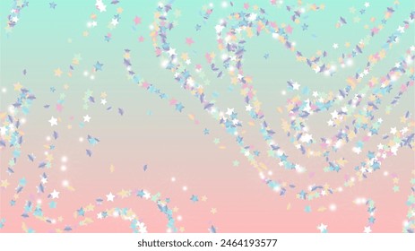 Magic Background with Confetti of Glitter Star Particles. Sparkle Lights Texture. Celebration pattern. Light Spots. Star Dust. Christmass Design. Explosion of Confetti. Design for Web.