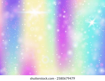Magic Background. Purple Princess Pattern. Kawaii Gradient. Iridescent Sparkles Mesh. Pink Galaxy Hologram. Blue Pastel Invitation. Girl Glitter. Party Magic Background.