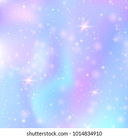 Hologram Abstract Background Colorful Gradient Backdrop Stock Vector ...