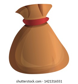 Magic bag icon. Cartoon of magic bag vector icon for web design isolated on white background