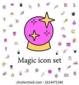 Magic ball icon. magic icons universal set for web and mobile