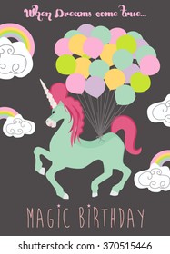 Magic birthday card