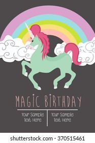 Magic birthday card