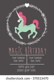 Magic birthday card