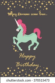 Magic birthday card