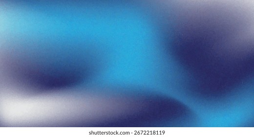 zauberblau unscharfer abstrakter Hintergrund, mit Vignette. Vektor