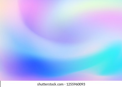 Magic blurred smooth fluid unicorn girly background  Blurry background  mermaid banner  Vector illustration