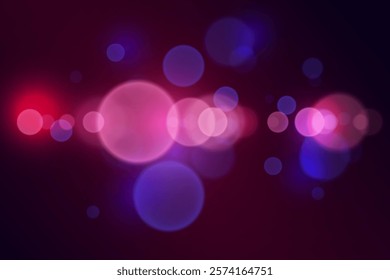 Magic bokeh and lights. Abstract bright effect of light and flash.