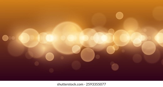 Magic bokeh and sparkles of light, glitter light effect.