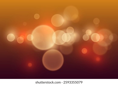 Magic bokeh and sparkles of light, glitter light effect.