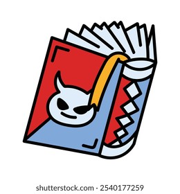 Magic Book Doodle Illustration - 05