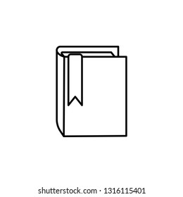 Magic, book icon. Element of magic for mobile concept and web apps icon. Thin line icon for website design and development