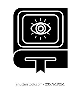 Magic book icon, spell book, witch, halloween, on white background vector illustration