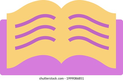 Magic book, illustration, on a white background.