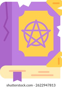 Magic book Line vector Icon Design