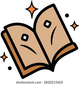Magic book, open pages, glowing, symbols, spellbook, light, energy, fantasy, ancient, lore, transparent, mystic.