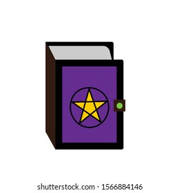 magic book of wizards vector image