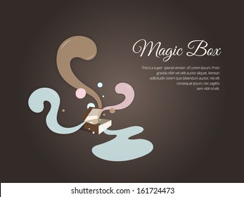Magic Box Vector