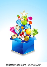 magic box vector illustration