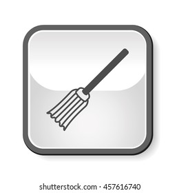 Magic broom icon