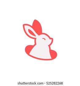 Magic Bunny Logo Design Template