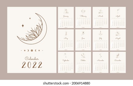 January 2022 calendar
