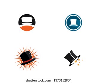 Magic cap logo concept,vector illustration design 