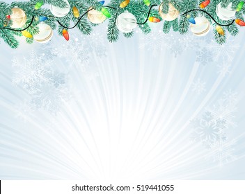 magic christmas background