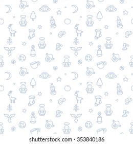 Magic christmas pattern