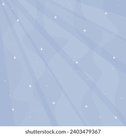 Escenario de fondo abstracto de la estrella navideña mágica azul