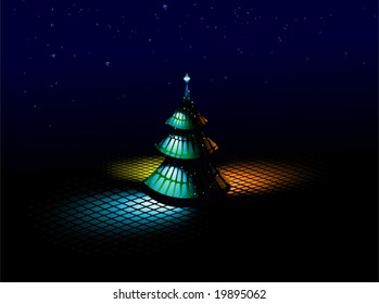 Magic Christmas tree