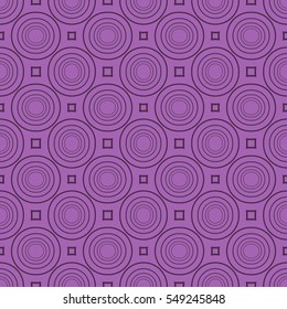 magic circle. Vector illustration. For the interior design, printing, textile industry. purple color