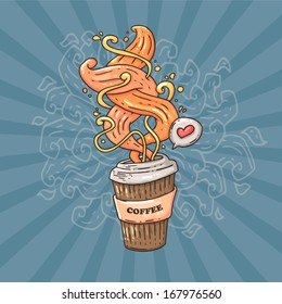magic coffee cup