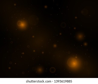 Magic concept. Abstract background with bokeh effect. Texture background abstract black and white or silver Glitter and elegant for Christmas. Dust white. Sparkling magical dust particles.  
