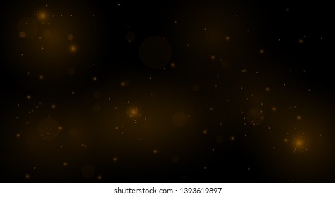 Magic concept. Abstract background with bokeh effect. Texture background abstract black and white or silver Glitter and elegant for Christmas. Dust white. Sparkling magical dust particles.  