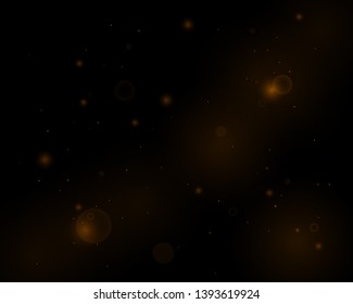 Magic concept. Abstract background with bokeh effect. Texture background abstract black and white or silver Glitter and elegant for Christmas. Dust white. Sparkling magical dust particles.  