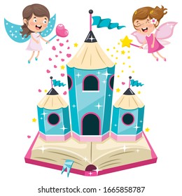 Magic Concept Design With Funny Children