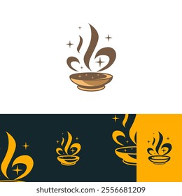 magic cook logo design concept