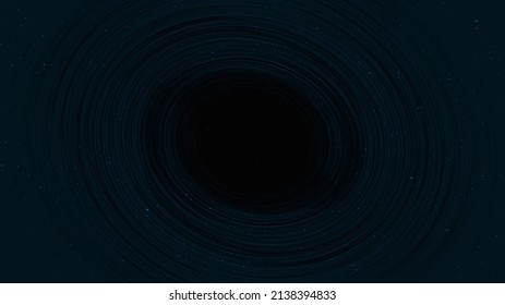 Magic Dark Spiral Black hole on Galaxy background with Milky Way spiral,Universe and starry concept design,vector