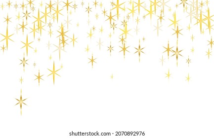 Magic decoration. Celebration banner. Glitter elegant design elements. Christmas light effect.