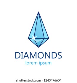 Magic diamond with beautiful facets created by special treatment that maximizes the natural brilliance of the magic stone.