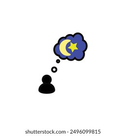 magic dream vector type icon