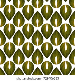 Magic drops ornamental abstract background in bright colours