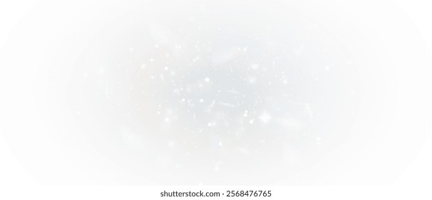 Magic Dust in the night sky. Christmas Bokeh Lights. Festive Designs for holiday design, poster, postcard on a transparent background, png. Png dust light. Holiday Holiday lights. Spark overlay.