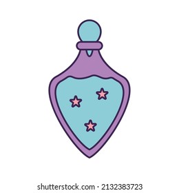 magic elixir design with stars
