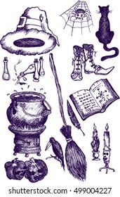 magic equipment, sketch