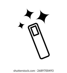 magic eraser vector graphic design