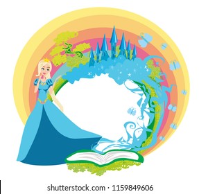 Magic Fairy Tale Princess Castle - frame