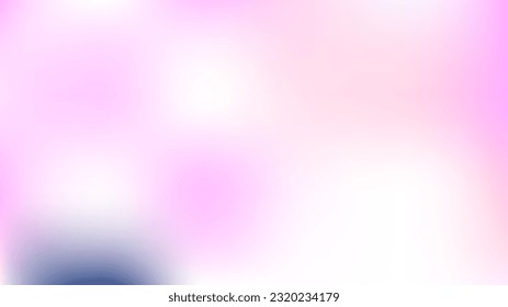 Magic Fairytale Holographic Vector Background. Dreamy Noble Pink, Purple Mesh Gradient Overlay. Fantasy Holographic Pearlescent Unfocused Wallpaper. Faded Horizontal Poster or Flyer Background.