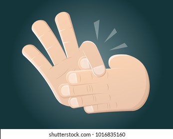 magic finger trick clipart